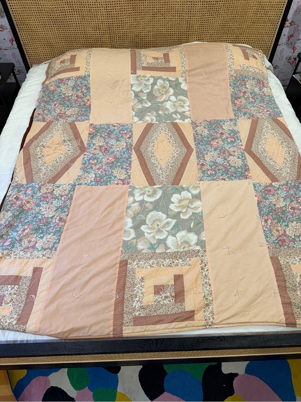 Hand made Quilt - Vintage